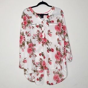 Rue 21 Floral Blouse